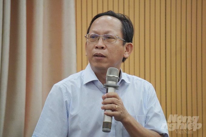 Ông Nguyễn Đình Xuân, Giám đốc Sở NN-PTNT Tây Ninh. Ảnh: Nguyễn Thủy.