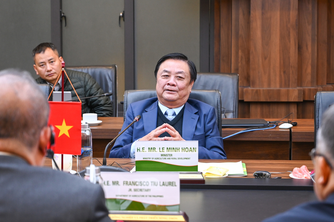 Bộ trưởng Lê Minh Hoan chia sẻ một số điểm nhấn của ngành lúa gạo Việt Nam trong năm 2023.