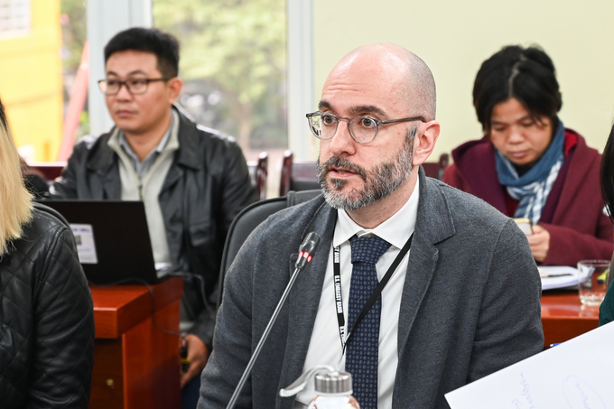 Representative of the US Embassy in Vietnam, Ryan McKean, expressed a desire to collaborate in enhancing the capacity to collect, process, and manage aquaculture data.