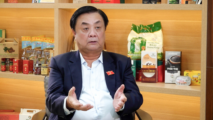 Bộ trưởng Lê Minh Hoan: HTX không chỉ là mô hình kinh tế đơn thuần. Ảnh: Tùng Đinh.