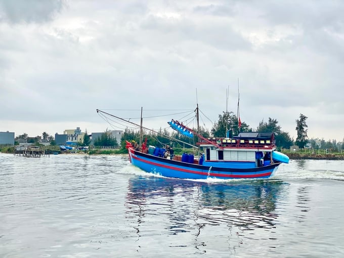 Toàn tỉnh Quảng Ngãi có 62 tàu cá với 378 ngư dân tham gia bám biển khai thác hải sản trong dịp Tết Nguyên đán 2024. Ảnh: L.K.