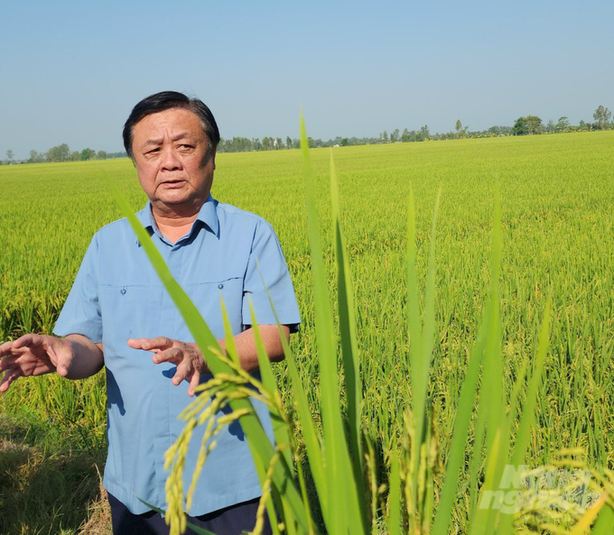 Bộ trưởng Bộ NN-PTNT Lê Minh Hoan kỳ vọng ngành nông nghiệp An Giang sớm thực hiện ước mơ, áp dụng những cách làm hay, phù hợp, hiện đại và gắn với phát triển xanh. Ảnh: Lê Hoàng Vũ.