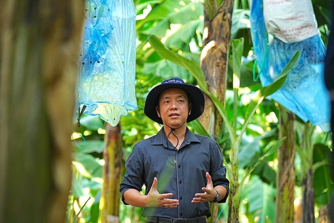 Phạm Quốc Liêm: 'Nếu có thể góp sức để nâng tầm nông nghiệp và đem lại cuộc sống tốt đẹp hơn cho người nông dân Việt Nam, tôi sẽ không bao giờ ngần ngại'.