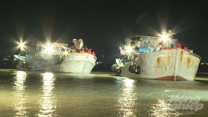 Ngay sau Tết Nguyên đán, ngư dân đánh bắt ven bờ tại xã Phước Thuận, huyện Xuyên Mộc, tỉnh BR-VT bắt đầu vươn khơi bám biển. Ảnh: MS.