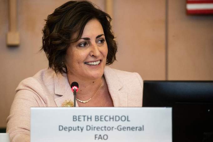 Deputy Director-General Beth Bechdol oversees FAO's work on emergencies.
