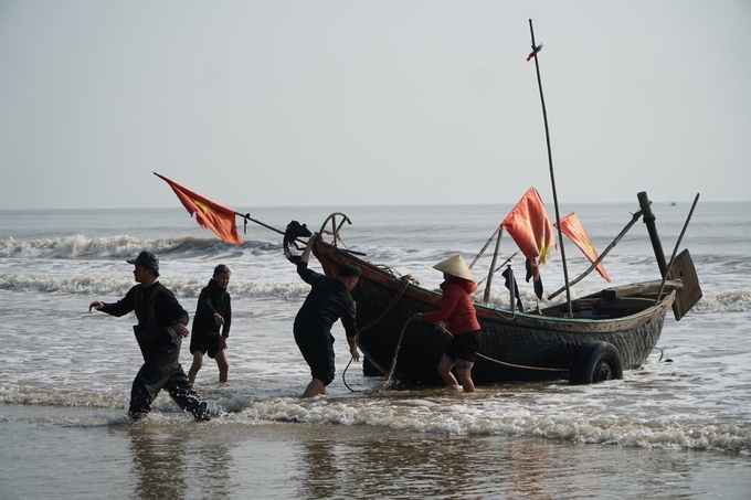 Ngay từ những ngày đầu năm 2024, ngư dân Sầm Sơn đã dong thuyền ra khơi, thu về 'lộc' biển gồm các loại hải sản có giá trị.