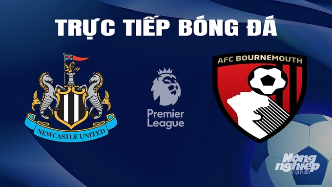 Trực tiếp bóng đá Ngoại hạng Anh giữa Newcastle United vs Bournemouth hôm nay 17/2/2024