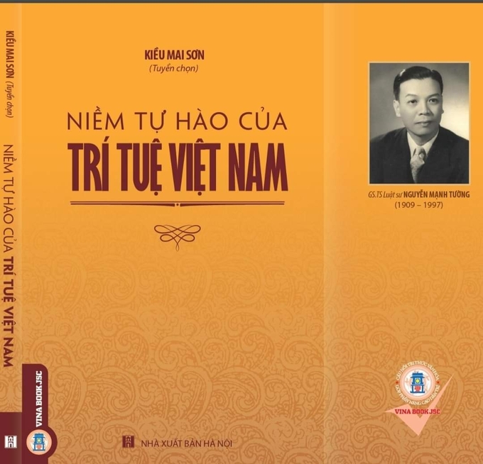 Sách 'Niềm tự hào của trí tuệ Việt Nam'.