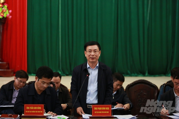 Chủ tịch UBND tỉnh Nam Định Phạm Đình Nghị sẽ đối thoại với đại diện hộ dân Cồn Xanh vào sáng 27/2 tới đây.