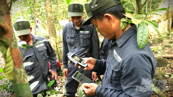 VQG Cát Tiên đã được hiện đại hóa trang thiết bị giám sát rừng nhằm nắm bắt thông tin nhanh, trên phạm vi rộng. Ảnh: Trần Phi.