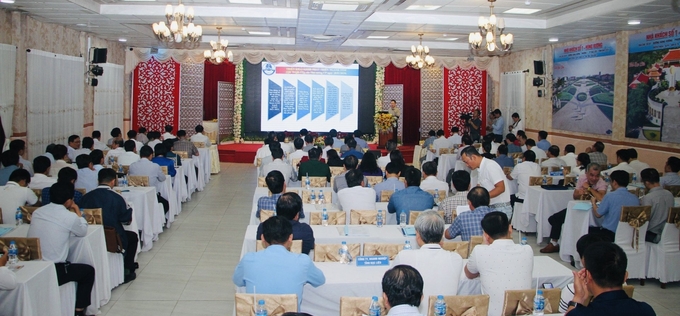 Bộ NN-PTNT phối hợp với UBND tỉnh Bạc Liêu tổ chức hội nghị triển khai nhiệm vụ phát triển tôm nước lợ năm 2024. Ảnh: Trọng Linh.