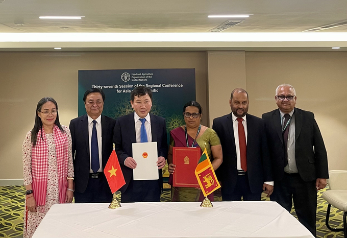 Vietnam and Sri Lanka signed a Cooperation Plan for the period 2024-2026.