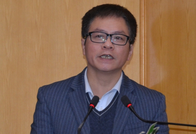 Ông Nguyễn Quang Hải, Phó Viện trưởng Viện Thổ nhưỡng Nông hóa. Ảnh: Dương Đình Tường.
