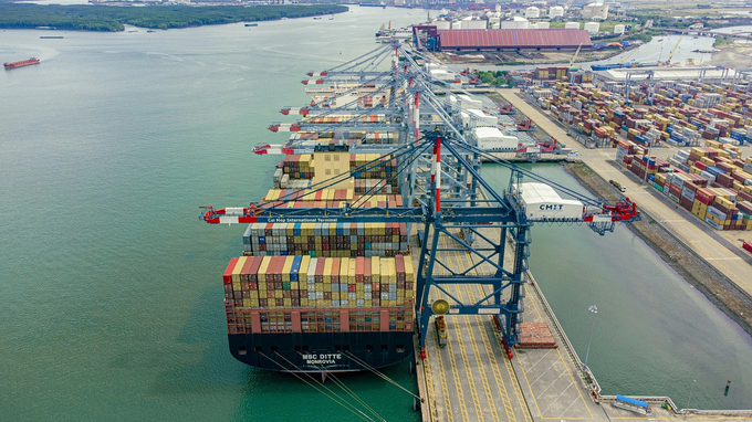 Hàng hóa thông qua cảng biển tăng mạnh 2 tháng đầu năm.
