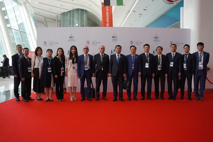 The Vietnamese delegation attending the 43rd Cairns Group Ministerial Meeting.