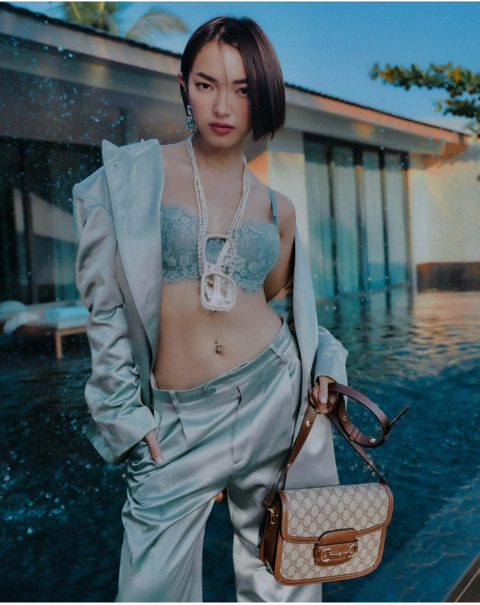 Fashionista Châu Bùi lựa chọn Regent Phu Quoc là điểm đến nghỉ dưỡng và thực hiện những bộ ảnh thời trang đẳng cấp.