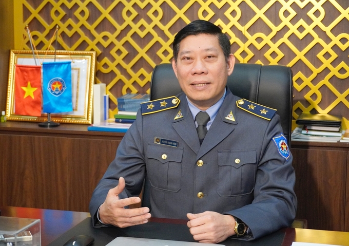 Cục trưởng Cục Kiểm ngư Nguyễn Quang Hùng nói, đối với nhóm truy xuất nguồn gốc, hiện nay chúng ta đã làm rất tốt, tuy nhiên vẫn còn xảy ra một số trường hợp hợp thức hóa hồ sơ và phía EC đã phát hiện trong đợt thanh tra lần thứ 4. Ảnh: Hồng Thắm.