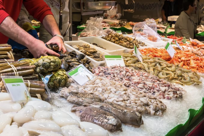 EU là thị trường tiêu thụ hải sản lớn nhất thế giới. Ảnh: Ekaterina Belova.