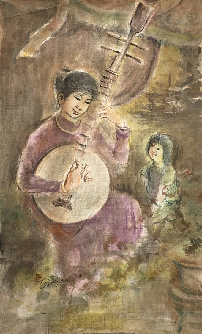 'Đàn nguyệt'.