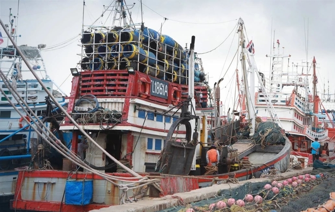 On January 8th, 2019, The European Commission delists Thailand from the group of 'warned countries' as recognition of its progress in tackling illegal, unreported and unregulated fishing. Photo: Nationthailand.