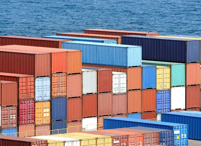 Giá cước vận tải biển với mỗi một container đang cao gấp mấy lần so với năm 2023.