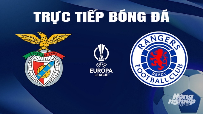 Trực tiếp bóng đá Cúp C2 Châu Âu giữa Benfica vs Rangers hôm nay 8/3/2024