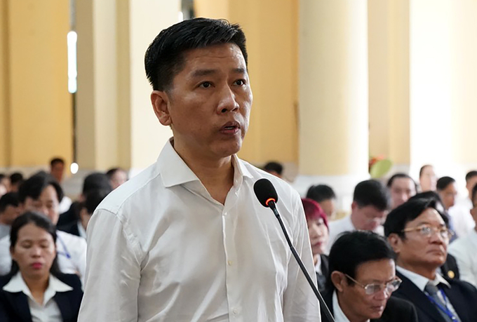Cựu tổng giám đốc SCB Võ Tấn Hoàng Văn, cũng là một trong những người giúp sức đắc lực cho bà Trương Mỹ Lan trong việc 'rút ruột' SCB. Ảnh: HT.