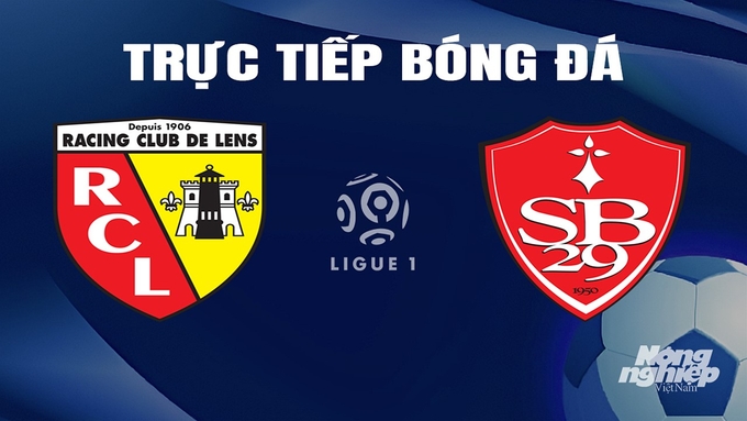 Trực tiếp bóng đá Ligue 1 (VĐQG Pháp) 20210/34 giữa Lens vs Brest hôm nay 10/3/2024