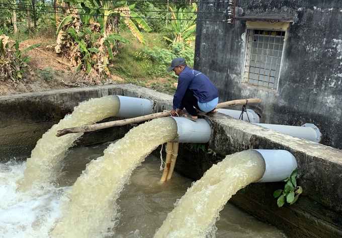 Bình Thuận đang nỗ lực điều tiết nước phục vụ sản xuất vụ đông xuân. Ảnh: KS.
