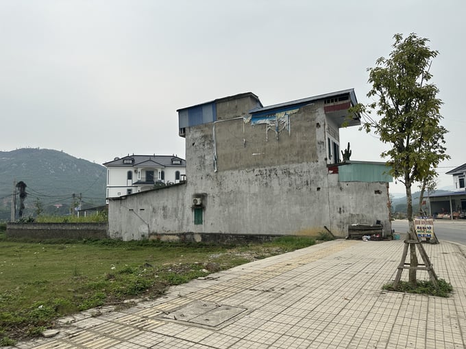 Căn nhà của ông Vũ Tuấn Đạt tại xóm Duyên, xã Ký Phú, huyện Đại Từ. Ảnh: Quang Linh.