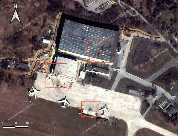 Nhà máy sửa máy bay của Nga trúng UAV tự sát.