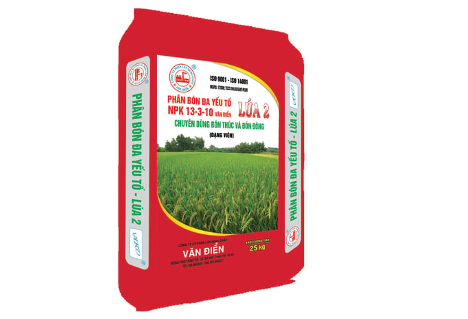 Phân bón đa yếu tố NPK Văn Điển ngoài thành phần đa lượng là NPK còn chứa đầy đủ các dinh dưỡng trung, vi lượng rất cần thiết khác cho cây lúa.