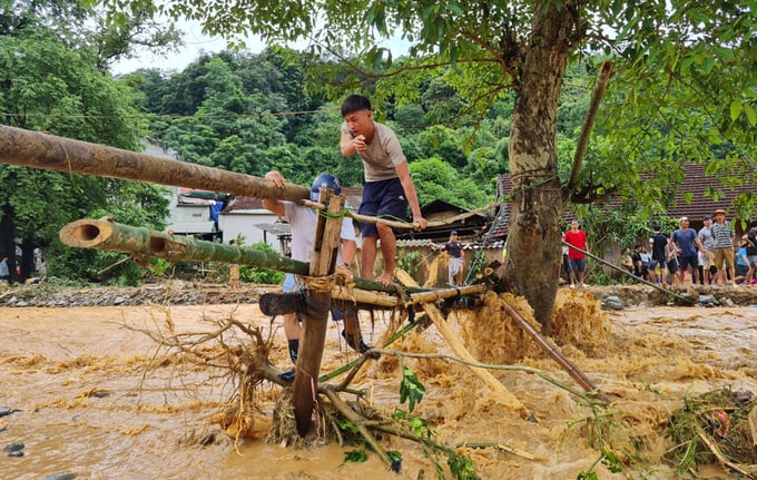 Natural disasters have often 'visited' Nghe An in recent years. Photo: Viet Khanh.