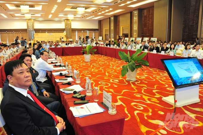 Hội nghị là hành động cụ thể của Việt Nam triển khai cam kết Công ước khung của Liên hợp quốc về BĐKH. Ảnh: Lê Hoàng Vũ.