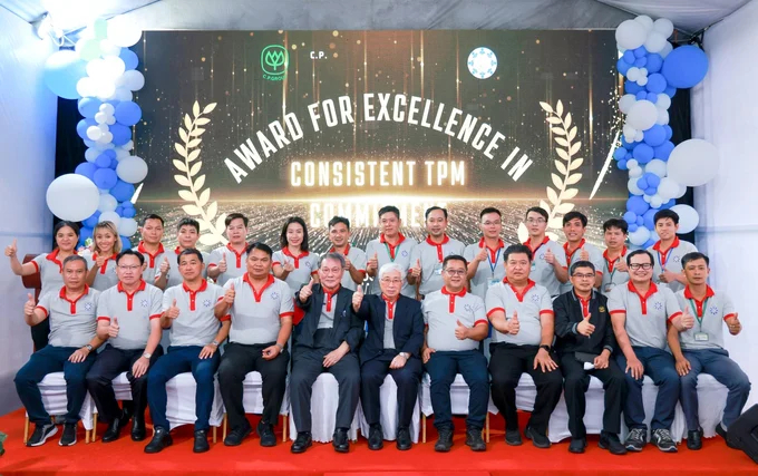 C.P. factory Binh Duong will continue to develop activities towards higher levels of TPM implementation.