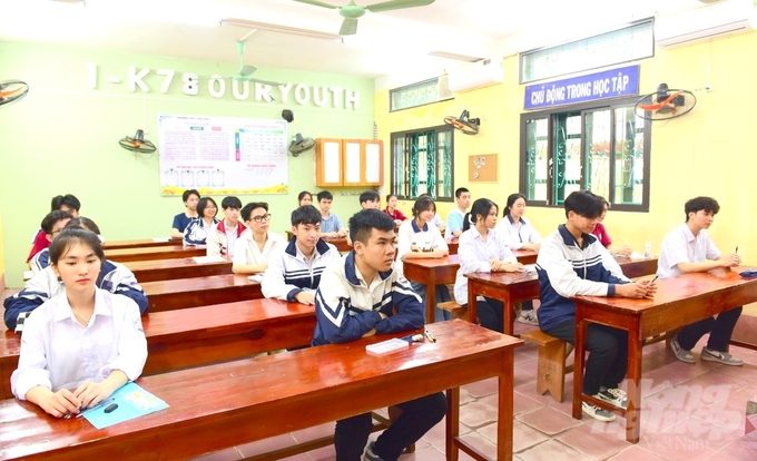 Hơn 1.000 em học sinh tham gia kỳ thi học sinh giỏi cấp tỉnh ở Tuyên Quang. Ảnh: HH.