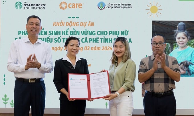 Lãnh đạo tỉnh Sơn La và CARE Việt Nam ký biên bản ghi nhớ hợp tác.