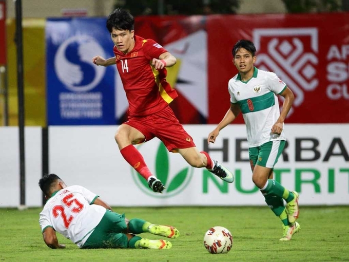 Tuyển Việt Nam sẽ chơi tấn công trước tuyển Indonesia. 