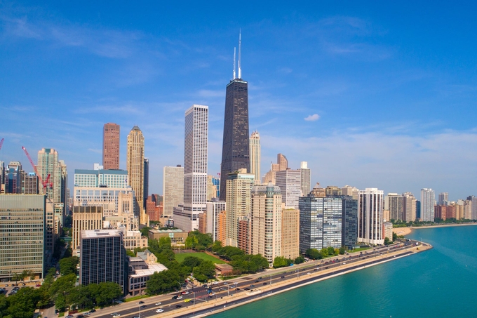 Tháp tài chính Willis là tòa nhà cao nhất và là biểu tượng của thành phố Chicago (Hoa Kỳ).