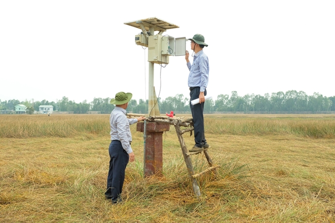 One of the components aims to upgrade climate resilience infrastructure and transform the Mekong Delta region, and complete water control systems to enhance climate resilience capacity. Photo: Quynh Chi.