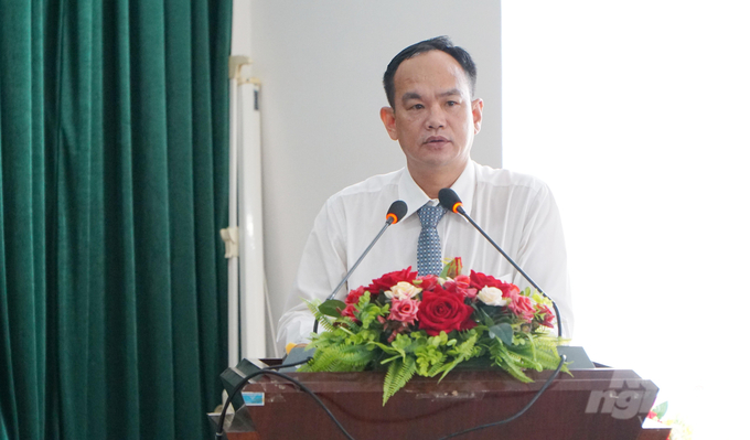 Ông Đỗ Minh Tuấn, Phó Giám đốc Sở NN-PTNT tỉnh Bà Rịa - Vũng Tàu. Ảnh Lê Bình.