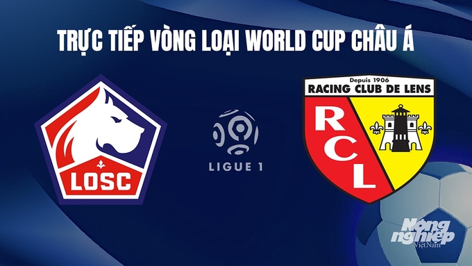 Trực tiếp bóng đá Ligue 1 (VĐQG Pháp) 2023/24 giữa Lille vs Lens ngày 30/3/2024