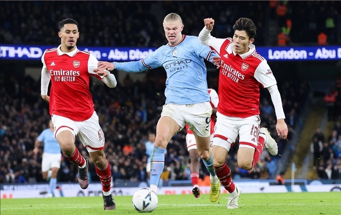 Trận đại chiến giữa Man City vs Arsenal sẽ tạo ra bước ngoặt của mùa giải. Ảnh: Telegraph.