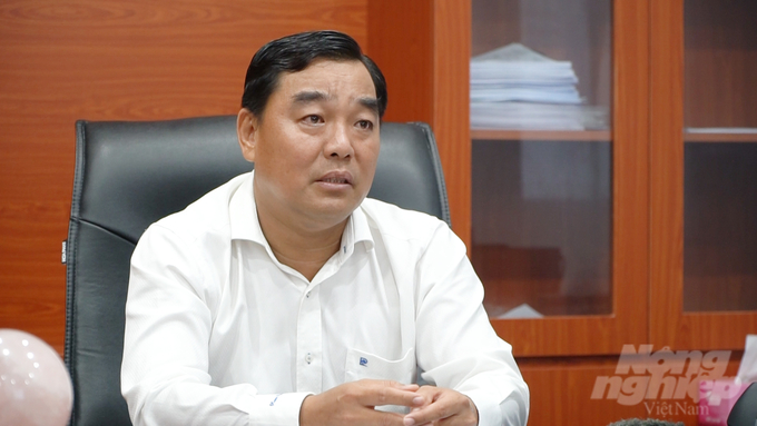 Ông Huỳnh Sơn Thái, Giám đốc Sở NN-PTNT tỉnh Bà Rịa - Vũng Tàu. Ảnh: Lê Bình.