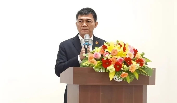 Mr. Van Tien Thanh, General Director of Ca Mau Fertilizer. Photo: PVCFC.