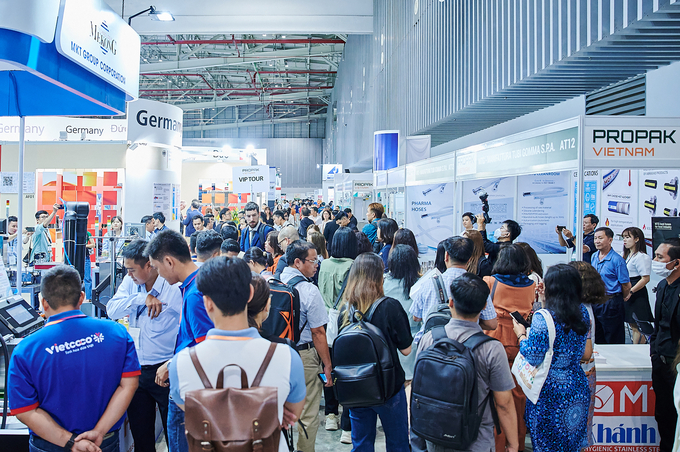 ProPak Vietnam 2024 dự kiến thu hút hơn 11.000 khách tham quan chuyên ngành trong suốt 3 ngày.
