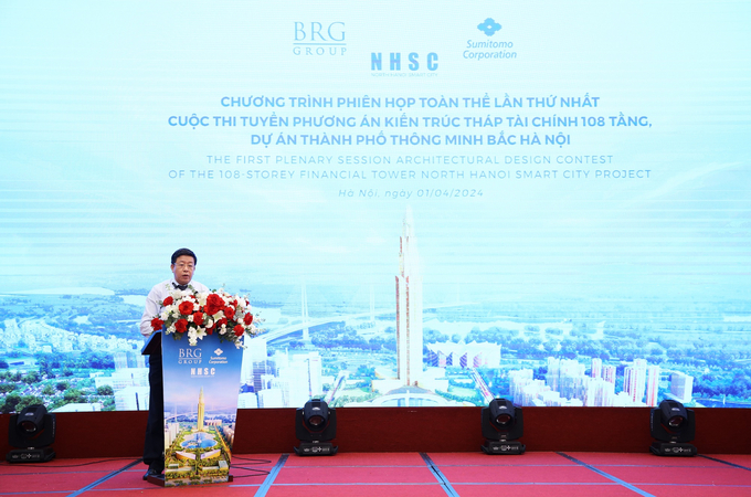 Ông Dương Đức Tuấn, Phó Chủ tịch UBND Thành phố Hà Nội cho rằng, Tòa Tháp Tài chính 108 tầng chắc chắn sẽ trở thành một trong những biểu tượng phát triển của thành phố Hà Nội.