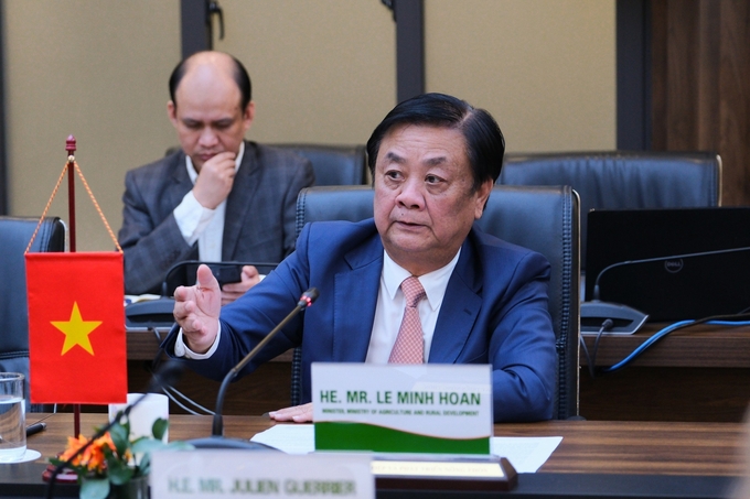 Bộ trưởng Lê Minh Hoan khẳng định chống khai thác IUU là nhiệm vụ của toàn ngành. Ảnh: Quỳnh Chi.