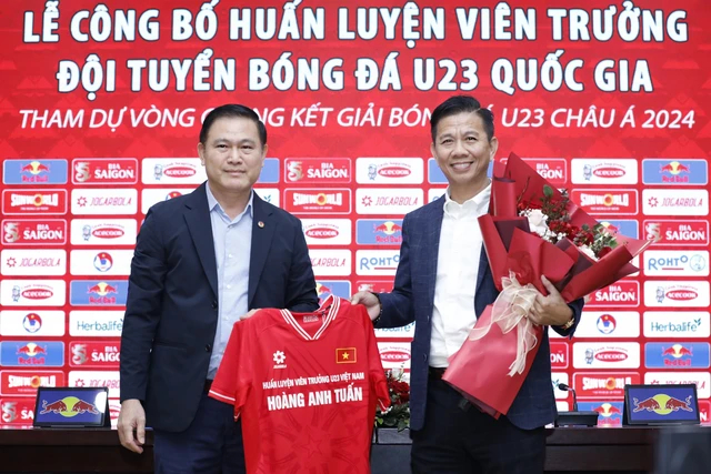 HLV Hoàng Anh Tuấn được tin tưởng giao trọng trách tại VCK U23 Châu Á. Ảnh: Hoàng Linh/ Thể Thao Văn Hóa