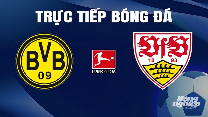 Trực tiếp bóng đá Bundesliga 2023/24 giữa Dortmund vs Stuttgart hôm nay 6/4/2024